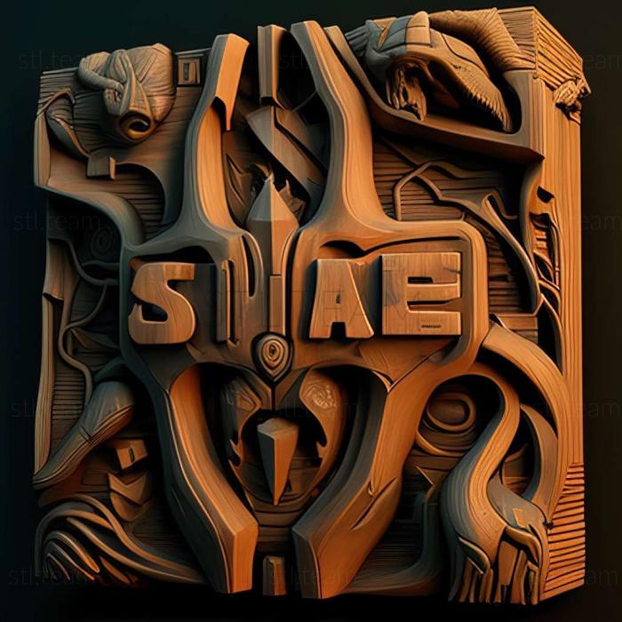 3D модель Кооперативная игра Half Life Sven (STL)
